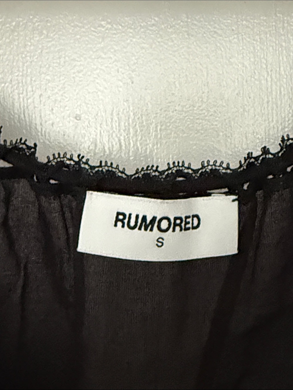 Rumored Tie-Front Sheer Sleeveless Top - Black - Picture 2 of 6